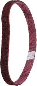 3M Vlies-Schleifband SC-BS in Rot mit der Körnung 180, Breite: 30 mm, Länge: 533 mm - Bild 1