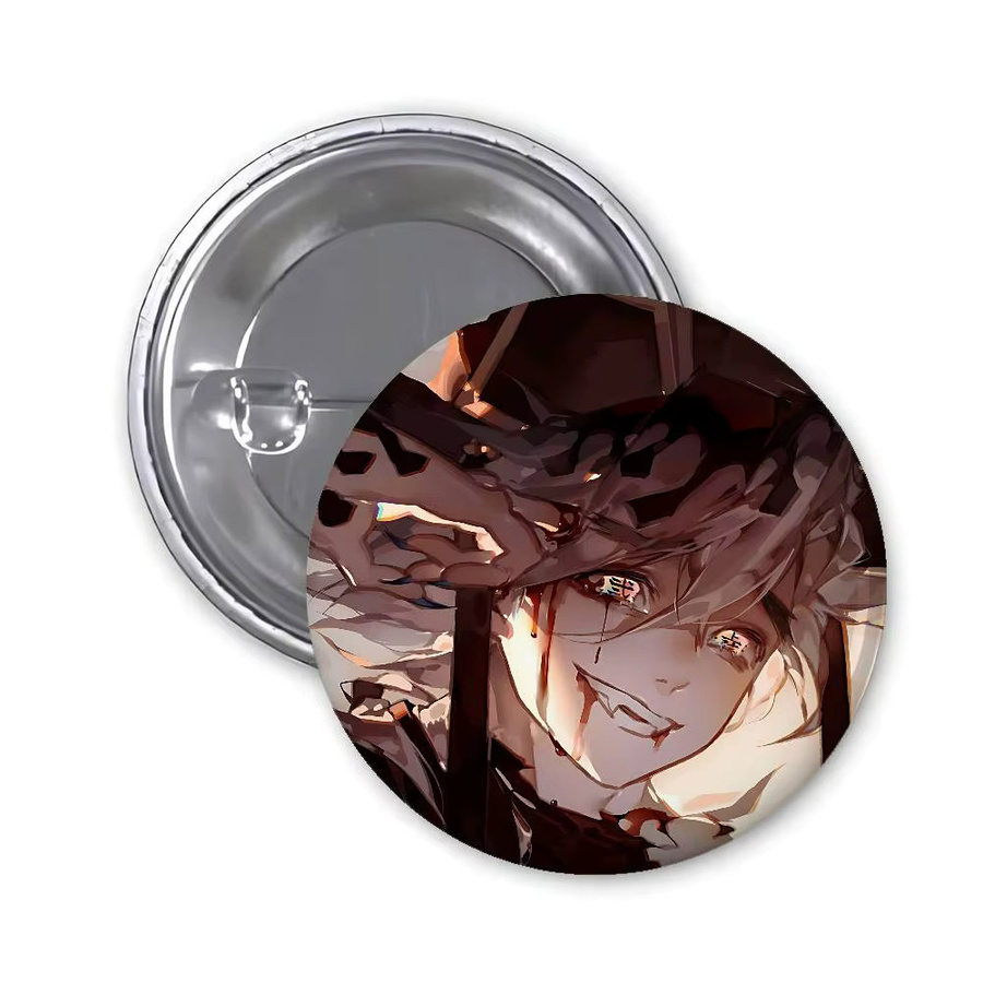 Brosche Metall, D-Doumas Abzeichen, Pin - Bild 7
