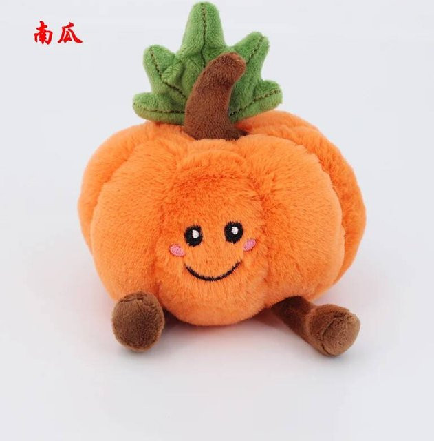 Yiran Health & Beauty Halloween Plüschtiere Kürbis Mumie Skelett, Schlüsselanhänger, 10cm - Bild 1