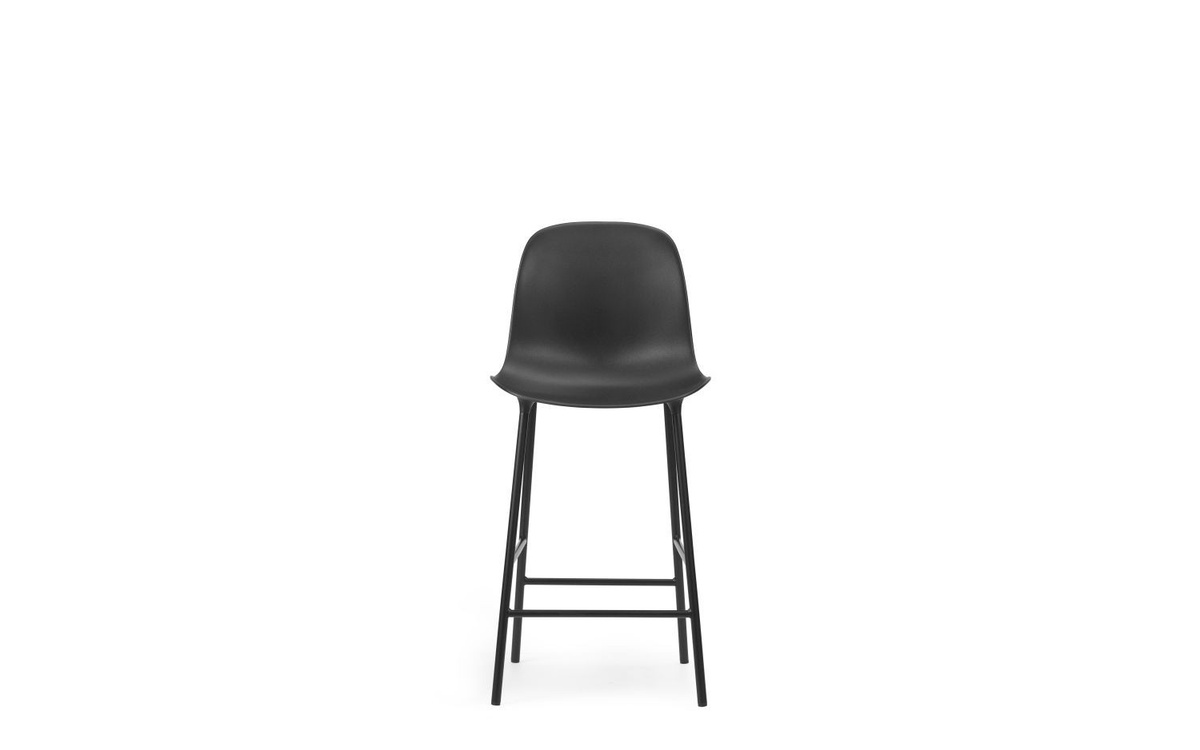Normann Copenhagen Form Barstuhl aus Stahl in Schwarz Matt - Bild 2