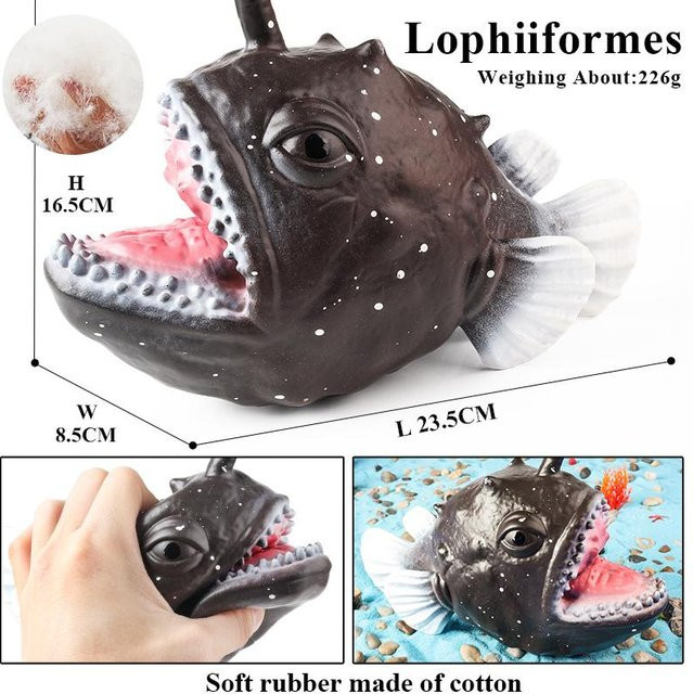 Oenux Meerestiere Walhai Megalodon Krabbe Seestern Krake Actionfiguren 3-6 Jahre - Bild 1