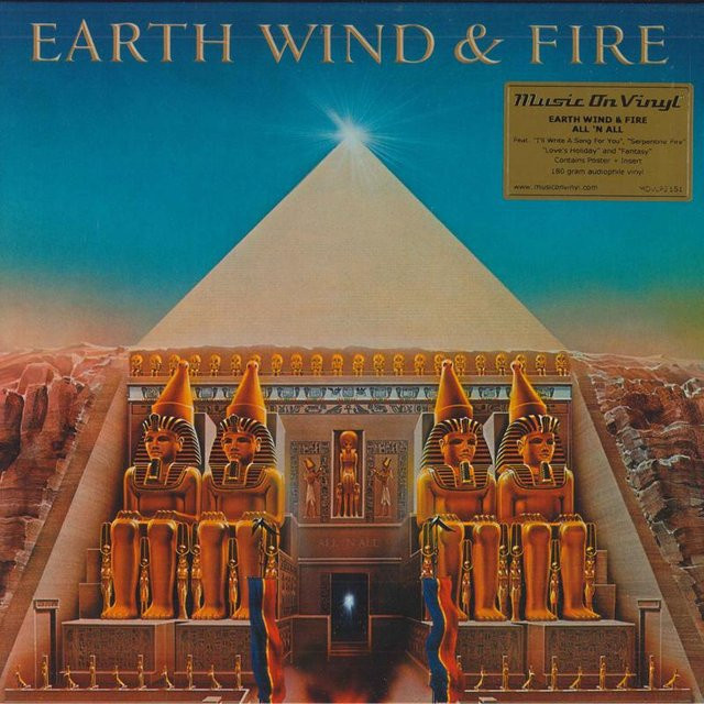 Earth, Wind & Fire - All 'N All LP Schallplatte von Music On Vinyl, beige - Bild 1