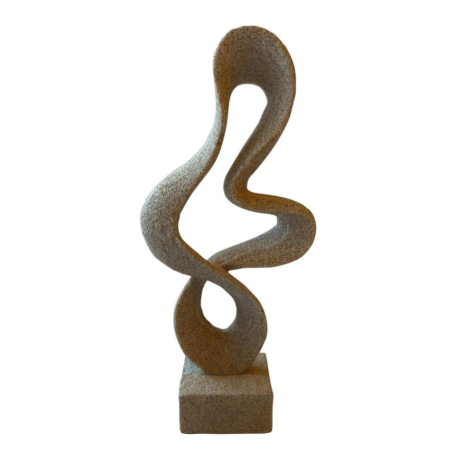 House of Nature Deko-Figur Polyresin modern beige Höhe: 27 cm - Bild 1