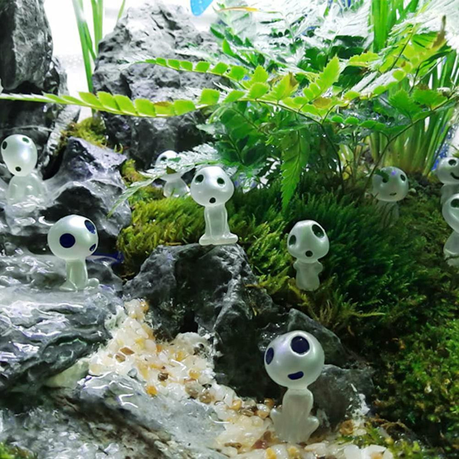 10er Set Wasserdichte Leuchtende Baumelfen Figuren als Gartenornamente und Dekoration für deinen Außenbereich - Bild 2