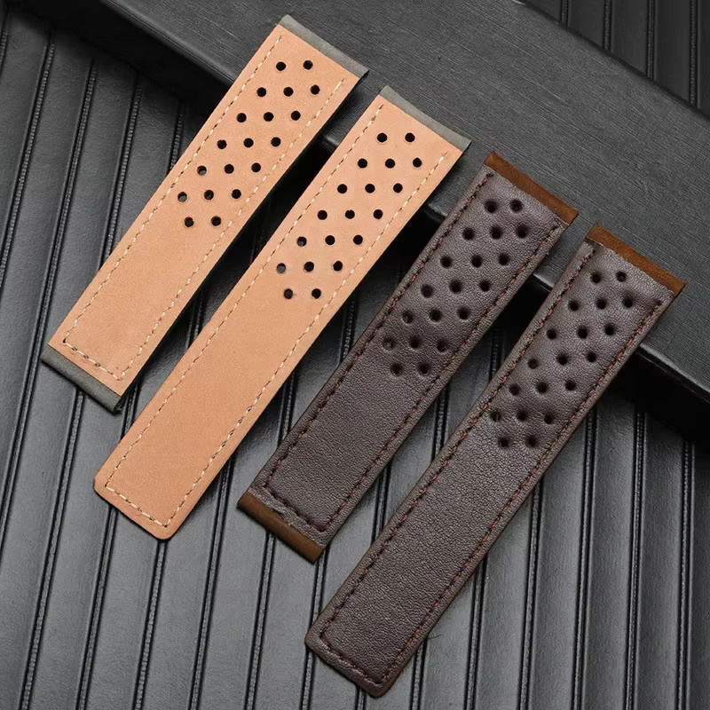 Carrera Uhrenarmband Rindsleder, Schwarz, Herren - Bild 4