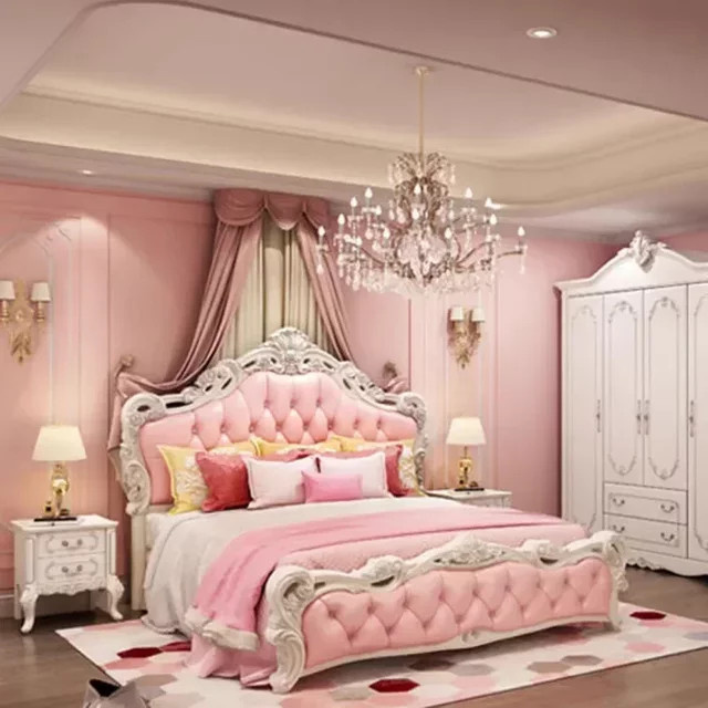 Modernes King-Size-Doppelbett DUTRIEUX aus Kunstleder mit Kopfteil und Stauraum - Bild 1