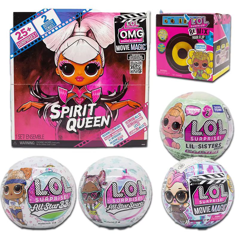 MGA L.O.L. Surprise! OMG Film-Magie-Geisterkönigin Mode-Mystery-Blindbox, Anime-Figuren, ab 3 Jahren - Bild 1