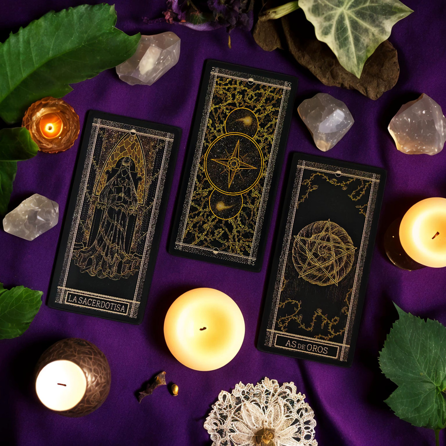 Kinner Tarot Deck, Weltraum, Tarot-Deck, Spanisch - Bild 4