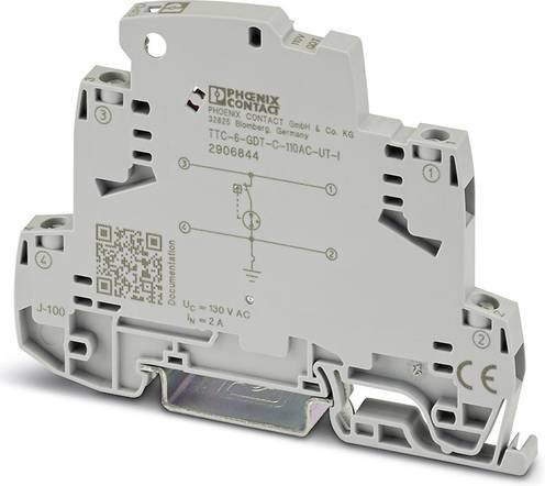 Phoenix Contact Überspannungsschutz-Ableiter TTC-6-GDT-C-110AC-UT-I in Grau - Bild 1