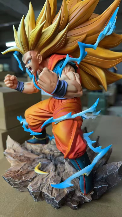 Bandai Dragon Ball Z Ssj3 Goku Figur, Actionfiguren, Kunststoff, Bunt / Mehrfarbig - Bild 3