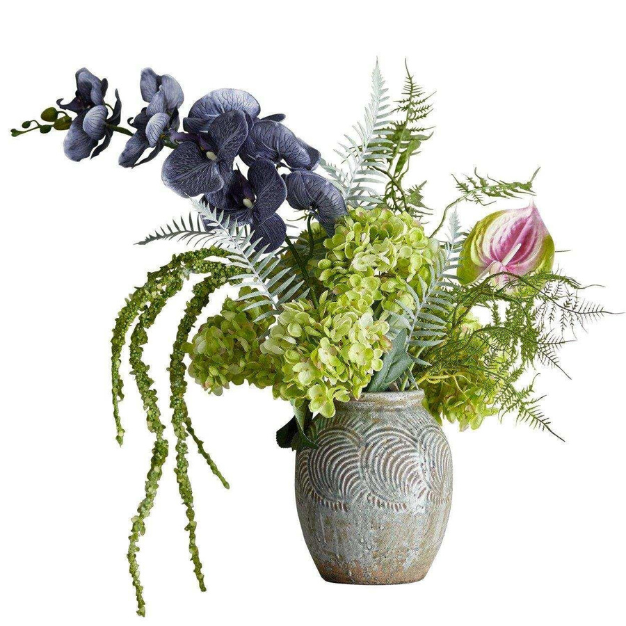 Bloomingville Poetry Bouquet in Grün und Blau mit bunten Akzenten - Bild 1