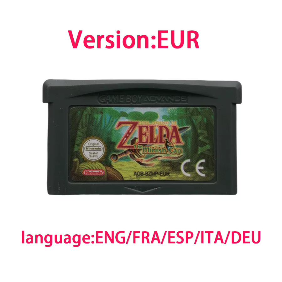 Bandai Classic Boutique Collection 32-Bit Videospielkonsole Spielkarte Link To The Past Awakening DX Minish Cap Retro Adventure - Bild 2