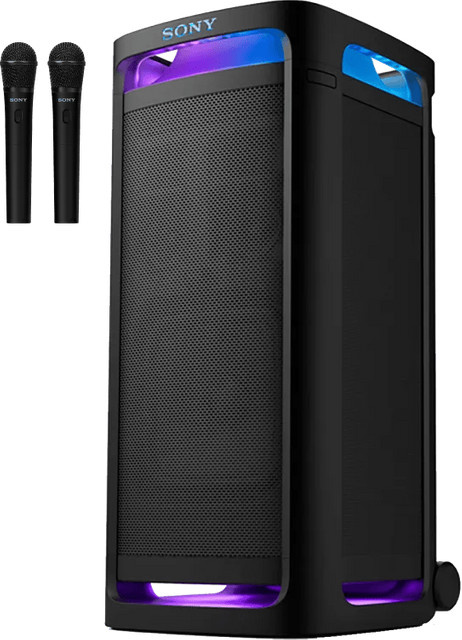 Sony ULT Tower 9 Bluetooth Party-Lautsprecher mit ULT MIC in Schwarz - Bild 1