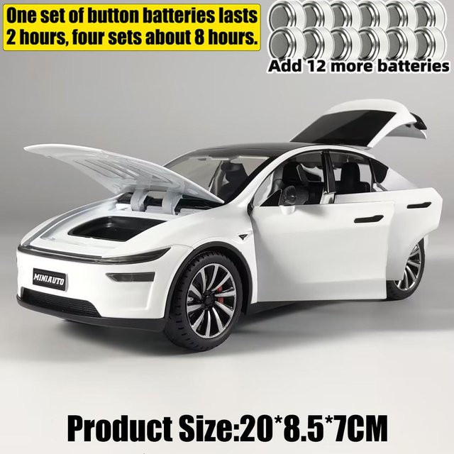 Linyi Toy Car Modell Y Facelift Off Road SUV, Modellauto, 1:24, Metall, ab 14 Jahren - Bild 1