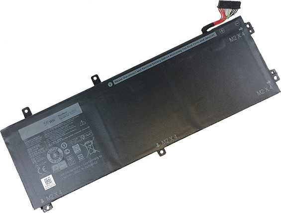 Dell Laptop-Batterie Lithium-Ionen 3 Zellen 56 Wh in Schwarz für XPS 15 9560 - Bild 1