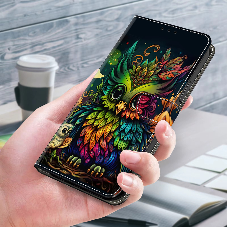3D Magnetische Leder-Brieftasche als Flip Case für Samsung Galaxy S25 S24 S23 S22 S21 S20 S10 S10e S9 S8 Plus Ultra FE Edge 4G/5G in Multicolour - Bild 2