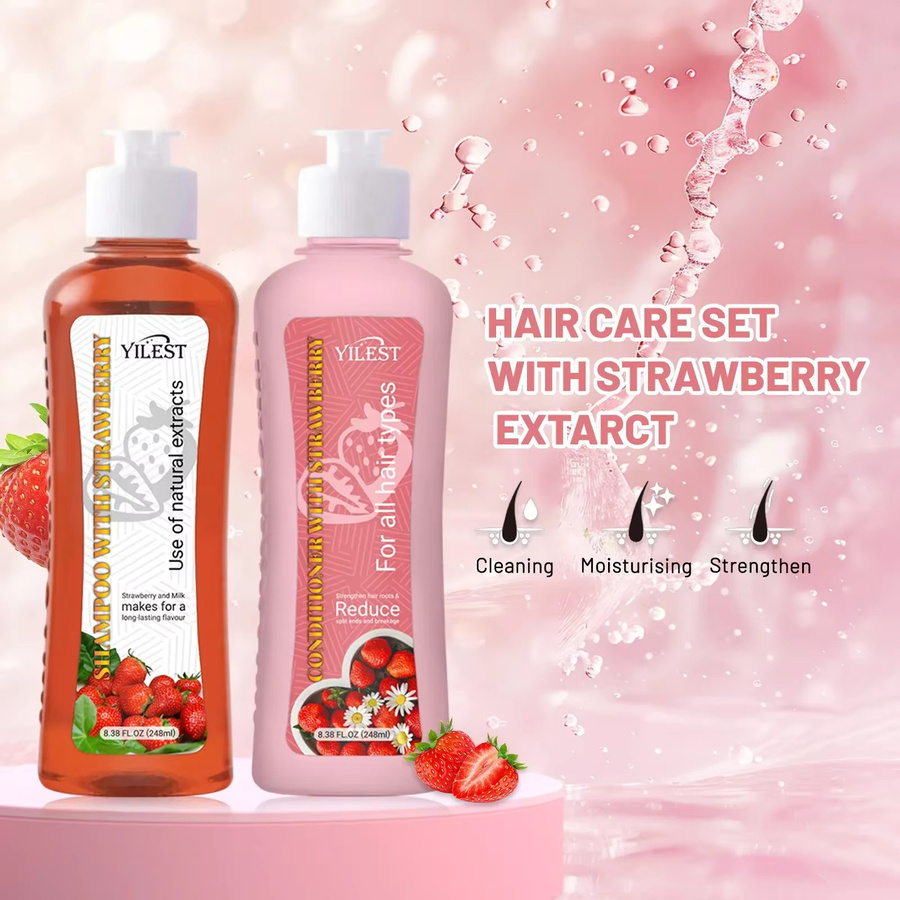YILEST Shampoo und Conditioner Set für trockenes und strapaziertes Haar - Bild 1