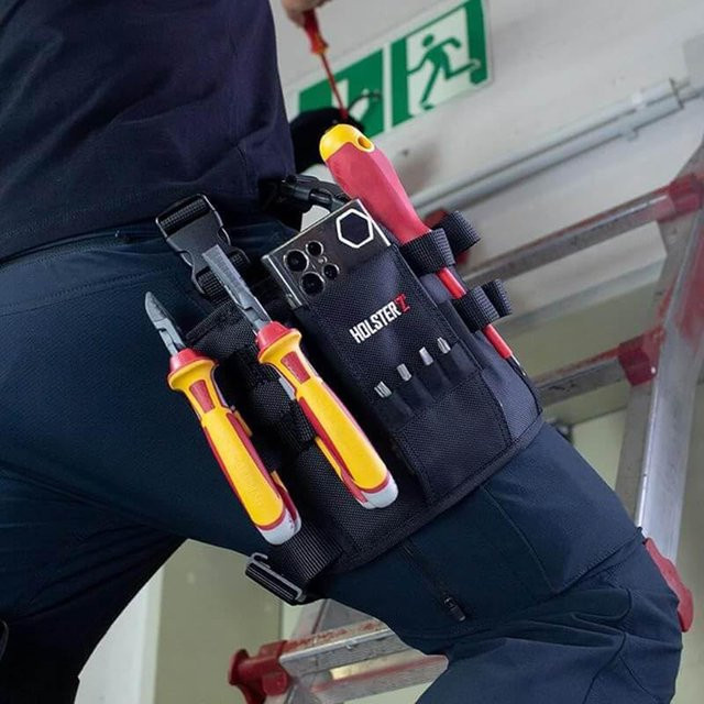 Alloet Holster-Reparatur-Werkzeugtasche für das Bein in Schwarz - Bild 1