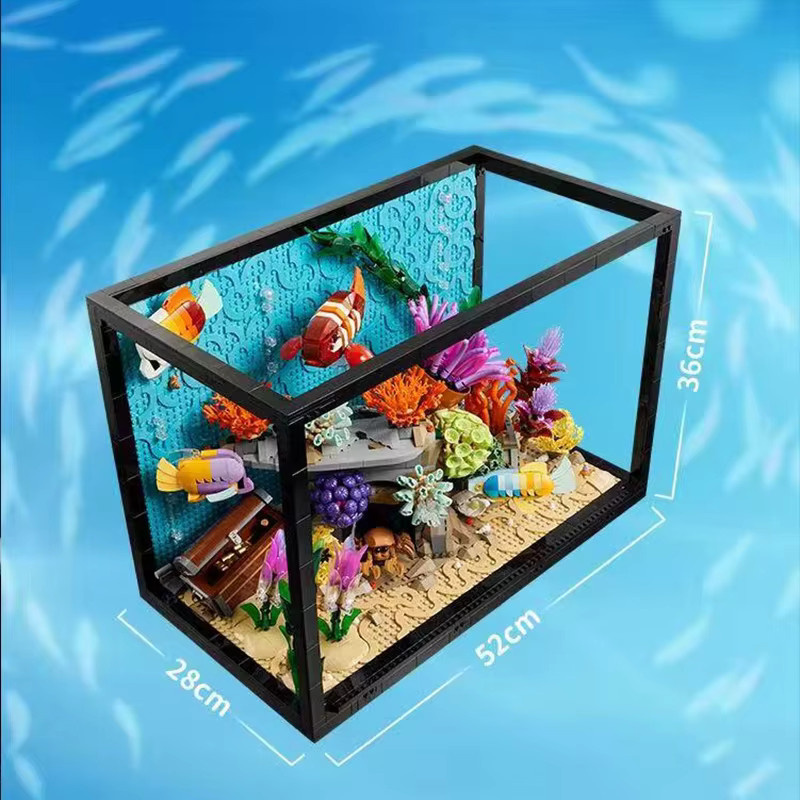 GSF Tropisches Aquarium-Baukastenset, Bausteine, 4154 Teile - Bild 2