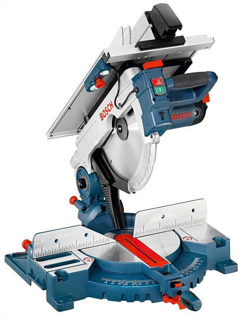 Bosch Professional Kombi-Säge GTM 12 JL Kapp- und Gehrungssäge in Blau und Silber mit 305 mm Sägeblatt - Bild 1