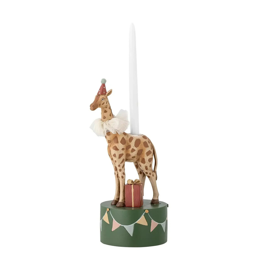 Bloomingville Mini Flor Kerzenhalter Giraffe aus Polyresin Höhe: 25 cm - Bild 1