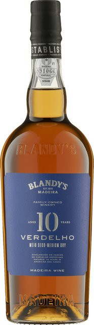 Blandy's Likörwein Verdelho 10 Jahre, Madeira, medium-dry, 19 % Vol., 0,75 l - Bild 1