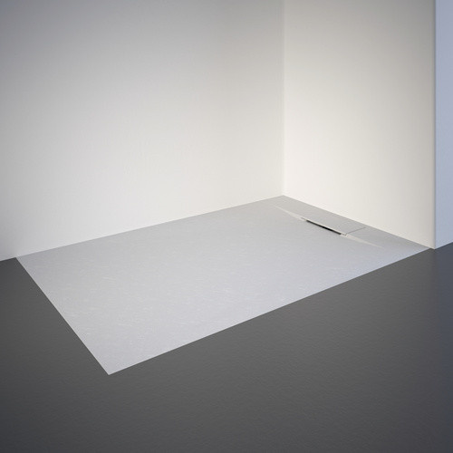 Schulte Duschwanne DWM-Tec aus Mineralguss, rechteckig, Weiß, B/T: 90 x 140 cm - Bild 2