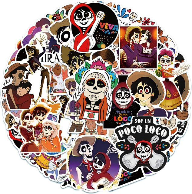 Disney Coco Aufkleber, Nachfüllpack, Bunt / Mehrfarbig - Bild 1