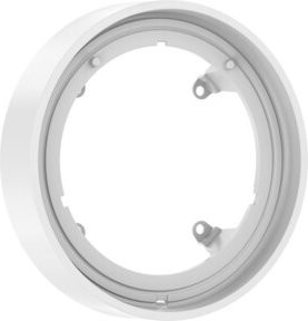 Hansgrohe Verlängerungsrosette rund in Mattweiß, Durchmesser: 22 mm, Höhe: 170 mm - Bild 1
