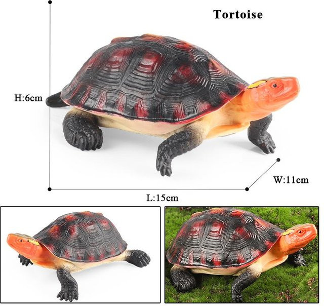 Oenux Meerestiere Lederschildkröte Actionfigur aus PVC ab 3-6 Jahren - Bild 1