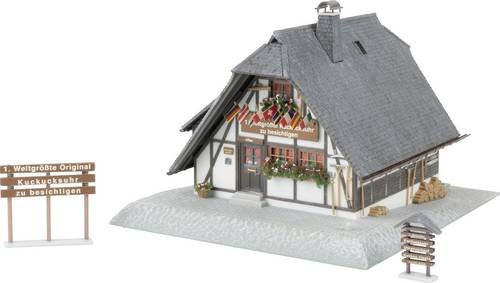 Faller H0 Jubiläumsmodell 1. Weltgrößte Kuckucksuhr aus Holz - Bild 1
