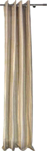 Mydeco Ösenschal Stream in Sand, halbtransparent, B: 300 cm x H: 135 cm - Bild 1