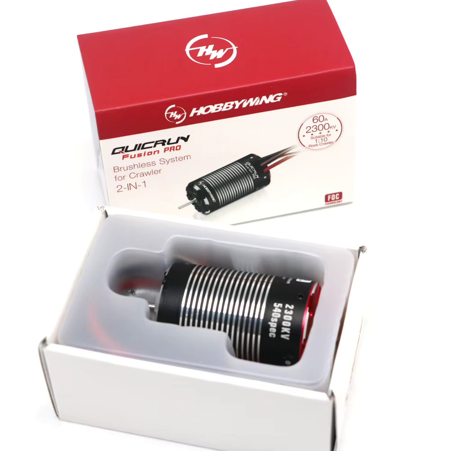 HobbyWing QuicRun Fusion Pro 540 2300KV Bürstenloser Sensormotor, 2 in 1 ESC - Bild 6