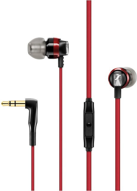Sennheiser CX 300s In-Ear Kopfhörer mit Kabel in Rot mit 3,5 mm Klinkenanschluss - Bild 1