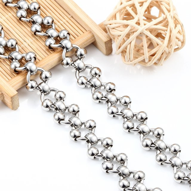 Ketten Charms Edelstahl, Silber, Unisex - Bild 1