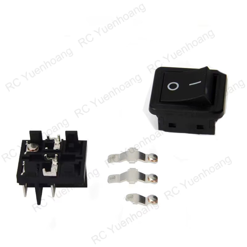 YUENHOANG Elektronischer Hochlast-Schalter XT60 XT90 50A Schwarz für RC Drohnen und UAV Batterien - Bild 2