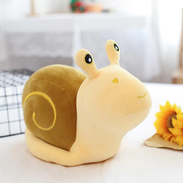 Yiran toy Schnecken-Stofftier, Tierpuppe, 22cm, ab 3 Jahren - Bild 1