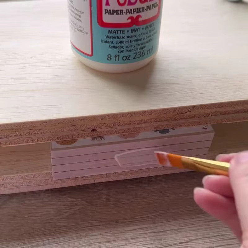 Mod Podge Matte Sealer Kleber und Versiegelungsmittel, transparent, schnell trocknend und ungiftig für Holz, Papier und Stoff - Bild 3