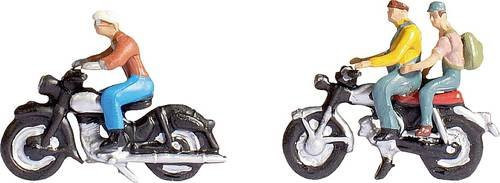 NOCH N Motorrad Bemalt, Sound-Szene, Fahrzeuge, Bunt / Mehrfarbig - Bild 1