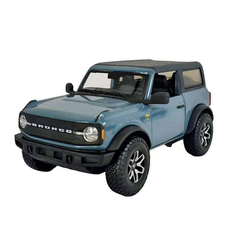 Maisto Ford Bronco Badlands Modellauto, 1:24, Metall, Blau - Bild 3