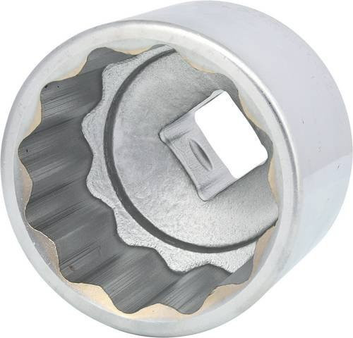 KS Tools 1" 12-kant-Stecknuss kurz aus Chrom-Vanadium in Silber - Bild 1