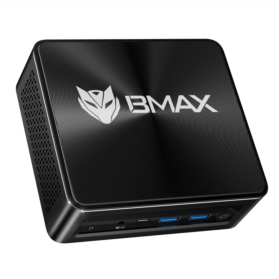 BMAX Mini-PC B5A Pro in Schwarz mit AMD Ryzen 7 5825U, Radeon-Grafik, 16 GB DDR4 RAM und 512 GB NVMe SSD, Windows 11 - Bild 3