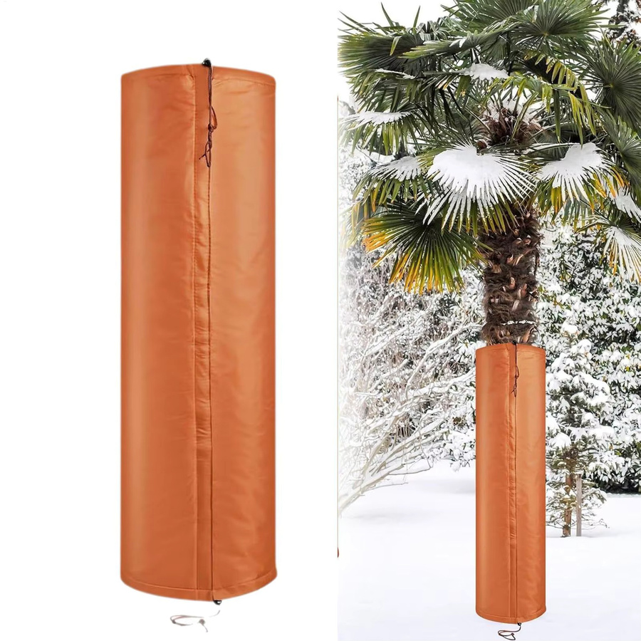 Wasserdichter Baumwurzelschutz und Frostschutz in Orange für Garten und Landschaftsbau, B/H: 100 x 30 cm - Bild 4