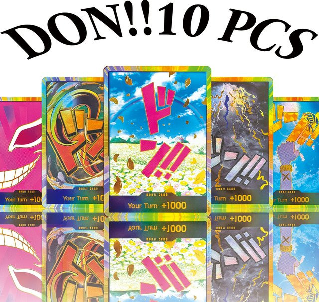 Bandai One Piece Spielkarten, 10-teiliges Set, Pappe / Karton - Bild 1