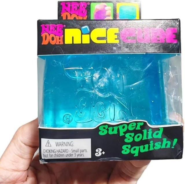Needoh Nice Cube, Sensorischer Würfel, Fidget Spielzeug - Bild 1