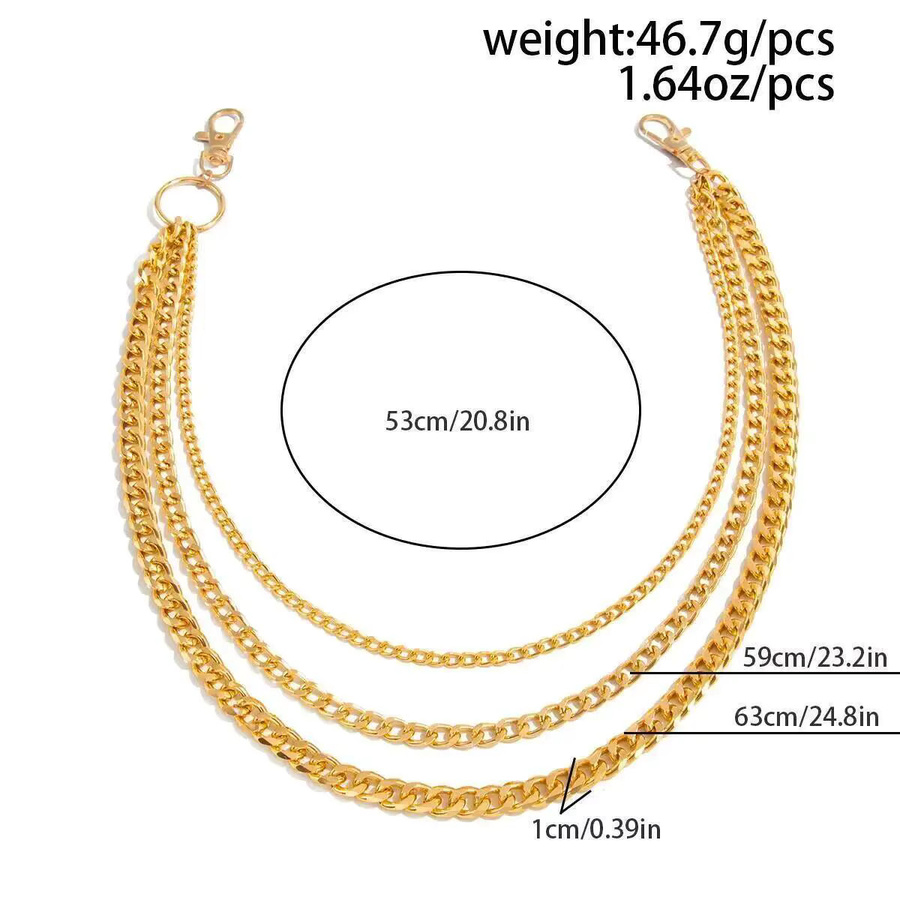 Ingemark Hosenkette, Gold, Herren - Bild 4
