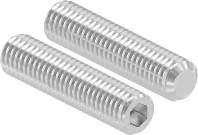 FeNau Gewindestift M8 x 35 mm aus Edelstahl A2-70 in Silber - Bild 1