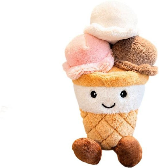 Yiran toy Eiswaffel Plüschtier, Stofftier, ab 14 Jahren - Bild 1