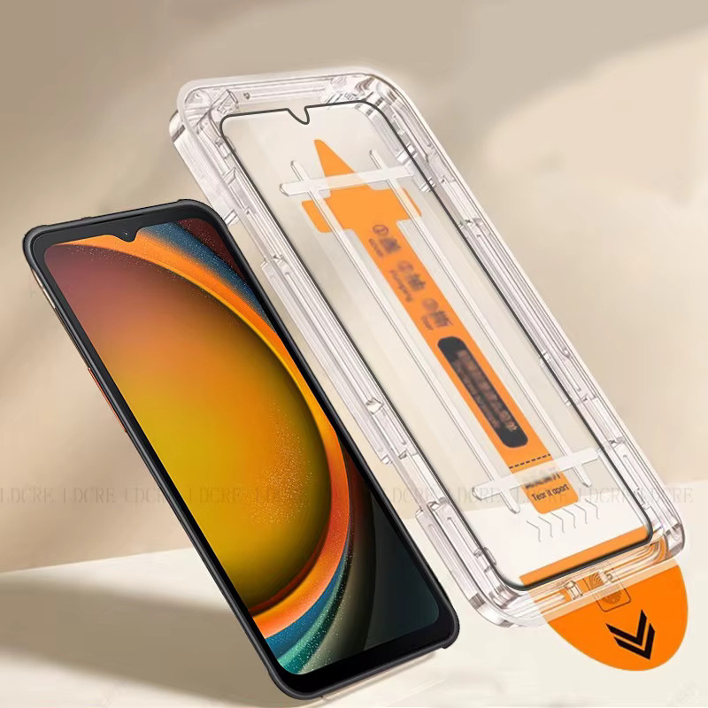 Samsung Galaxy XCover 7 Panzerglas Vollbildschutz transparent 9H Härtegrad - Bild 1