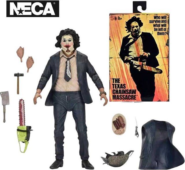 NECA Texas Chainsaw Massacre Ultimate Leatherface Actionfigur 50. Jahrestag Höhe: 17,78 cm - Bild 1